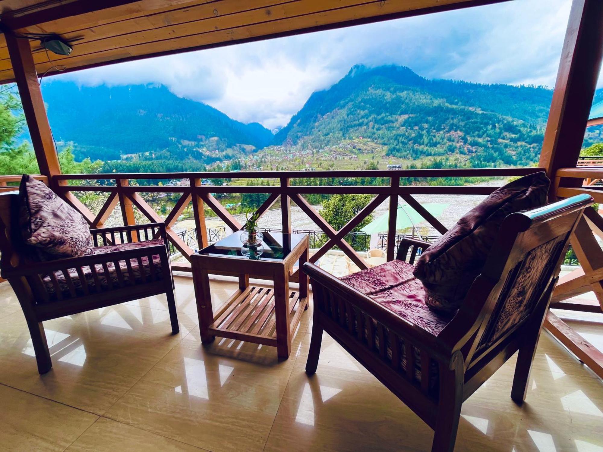 Hotel Hollywood Vibes #Riverview #Premium Rooms #Prime Location #Most Awarded #Parking #Top Rated #Open Terrace #Lawn #Best Selling Hotel In Manali Exterior foto